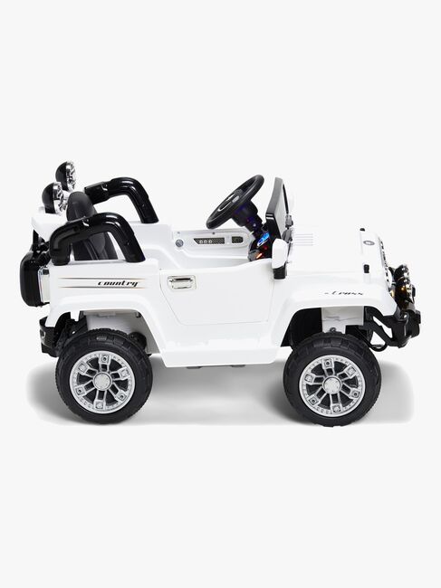 Alex's Garage Elbil Jeep, Hvid