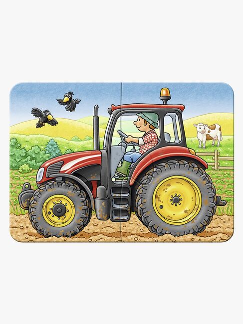 Ravensburger Puslespil Køretøjer 2, 4, 6 & 8 Brikker