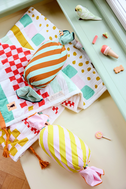 Kid's Concept Pippi Pude Karamel, Pink