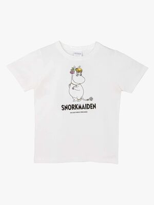 Mumitroldene Karakter Snorkfrøkenen T-shirt, Hvid
