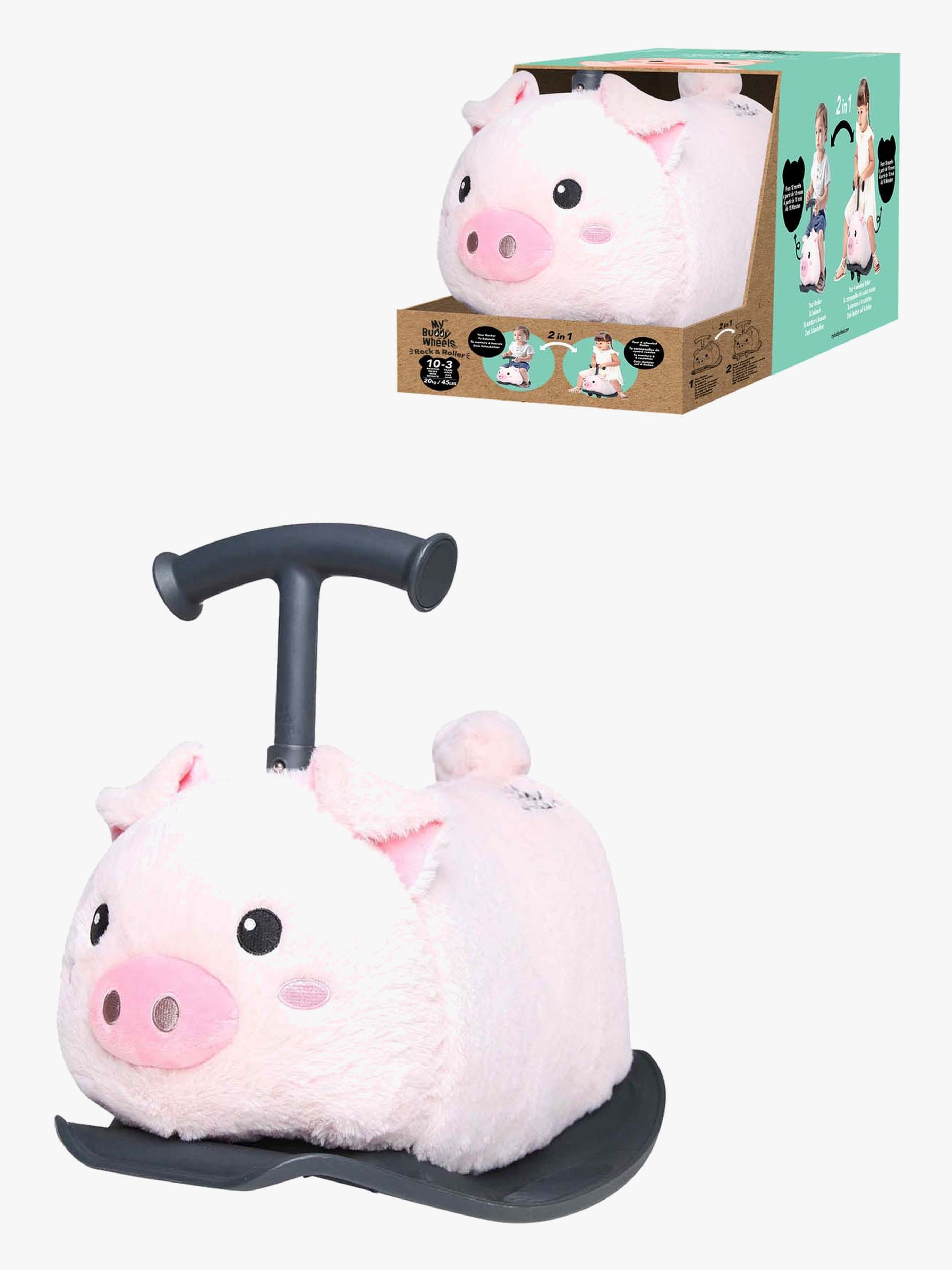 My Buddy Wheels Gungedyr Med Hjul, Gris