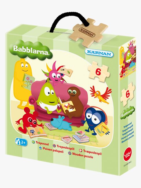 Kärnan Babblarna Træpuslespil 6 Brikker