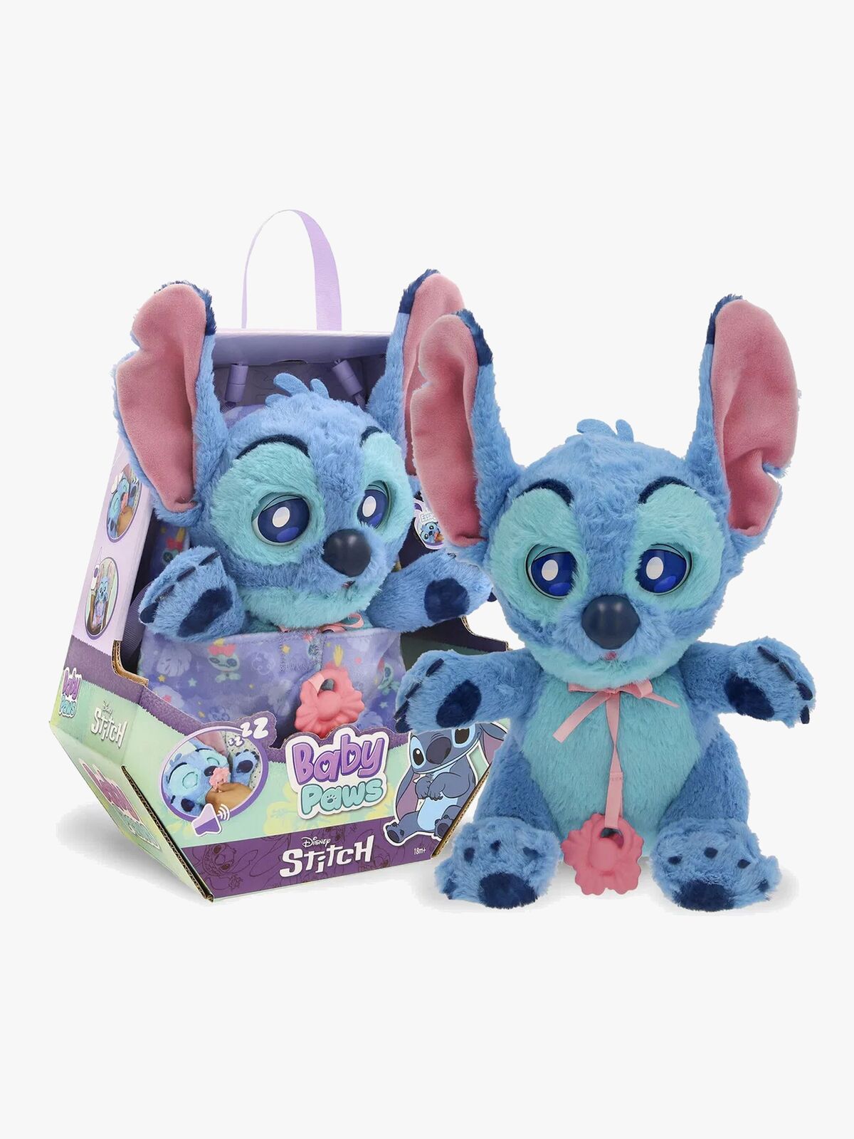 Disney Lilo & Stitch Baby Paws Legetøj Bamse 24 cm