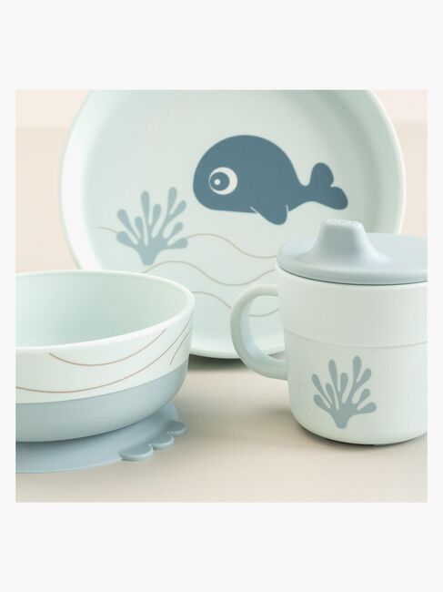 Done By Deer Foodie Madsæt Wally, Blue