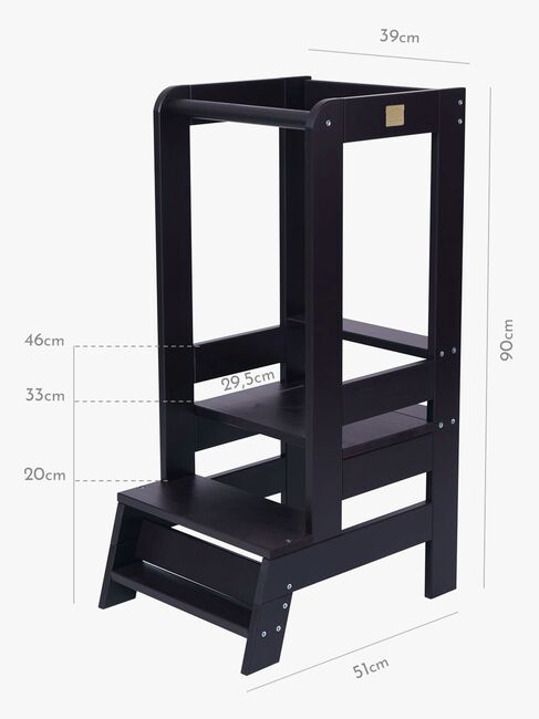 Meowbaby Læringstårn, Sort