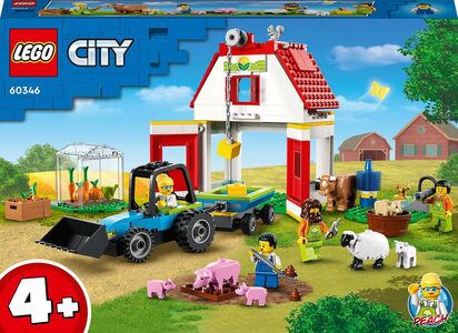 LEGO City Farm 60346 Lade og bondegårdsdyr
