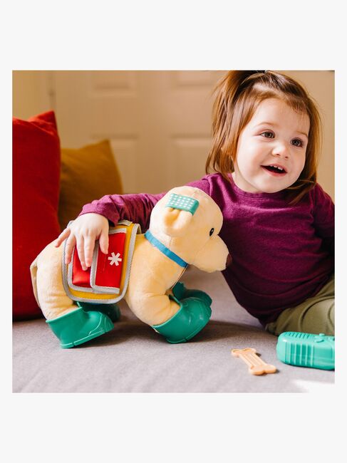 Melissa & Doug Let’s Explore Redningshund med Tilbehør