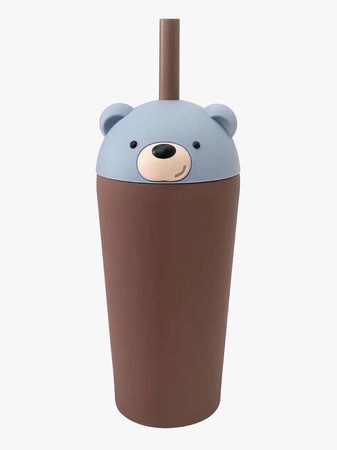 Asobu Bestie Tumbler Drikkedunk Bamse, Brun SBV54-BEAR-4840_1.jpg