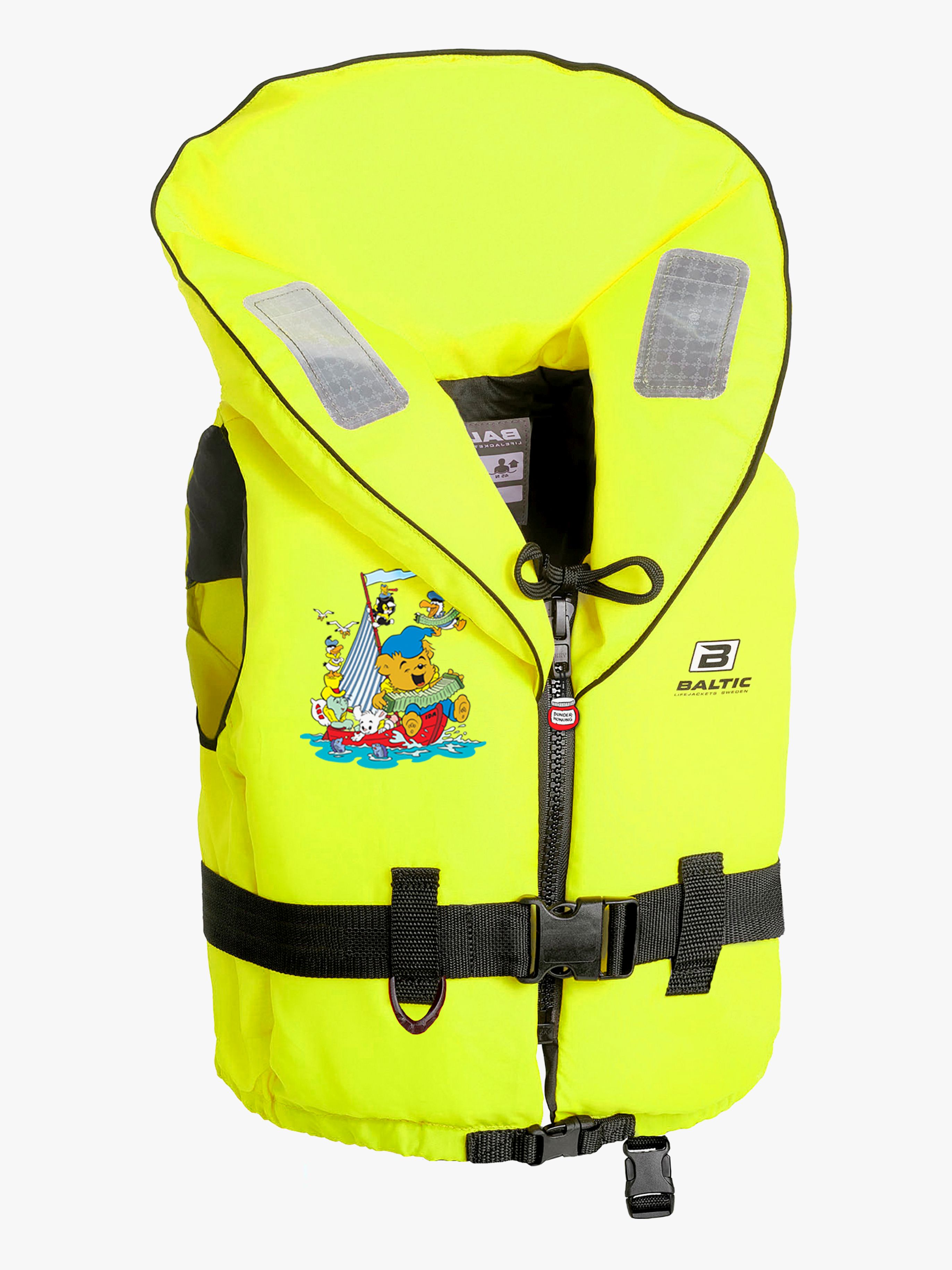 Baltic Redningsvest Bamse 10-20 Kg, UV-Gul
