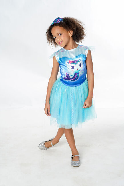 Gabby's Dollhouse Deluxe Mercat Kostume med Hårbånd