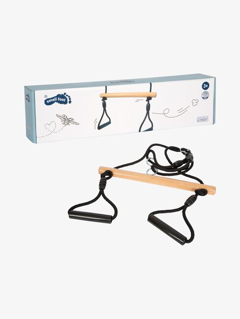 Small Foot Trapezgynge med Gymnastikring, Black Line