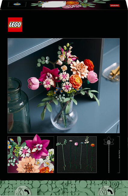 LEGO Botanicals 10342 Smuk pink blomsterbuket