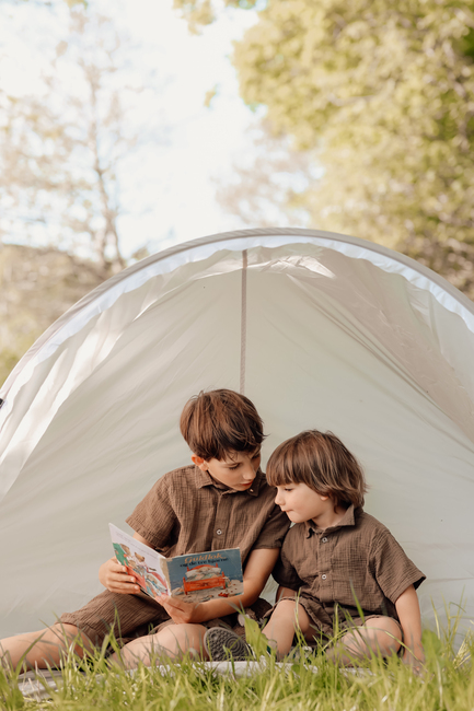 Vanilla Copenhagen Pop-Up UV-Telt Family, Oyster Grey