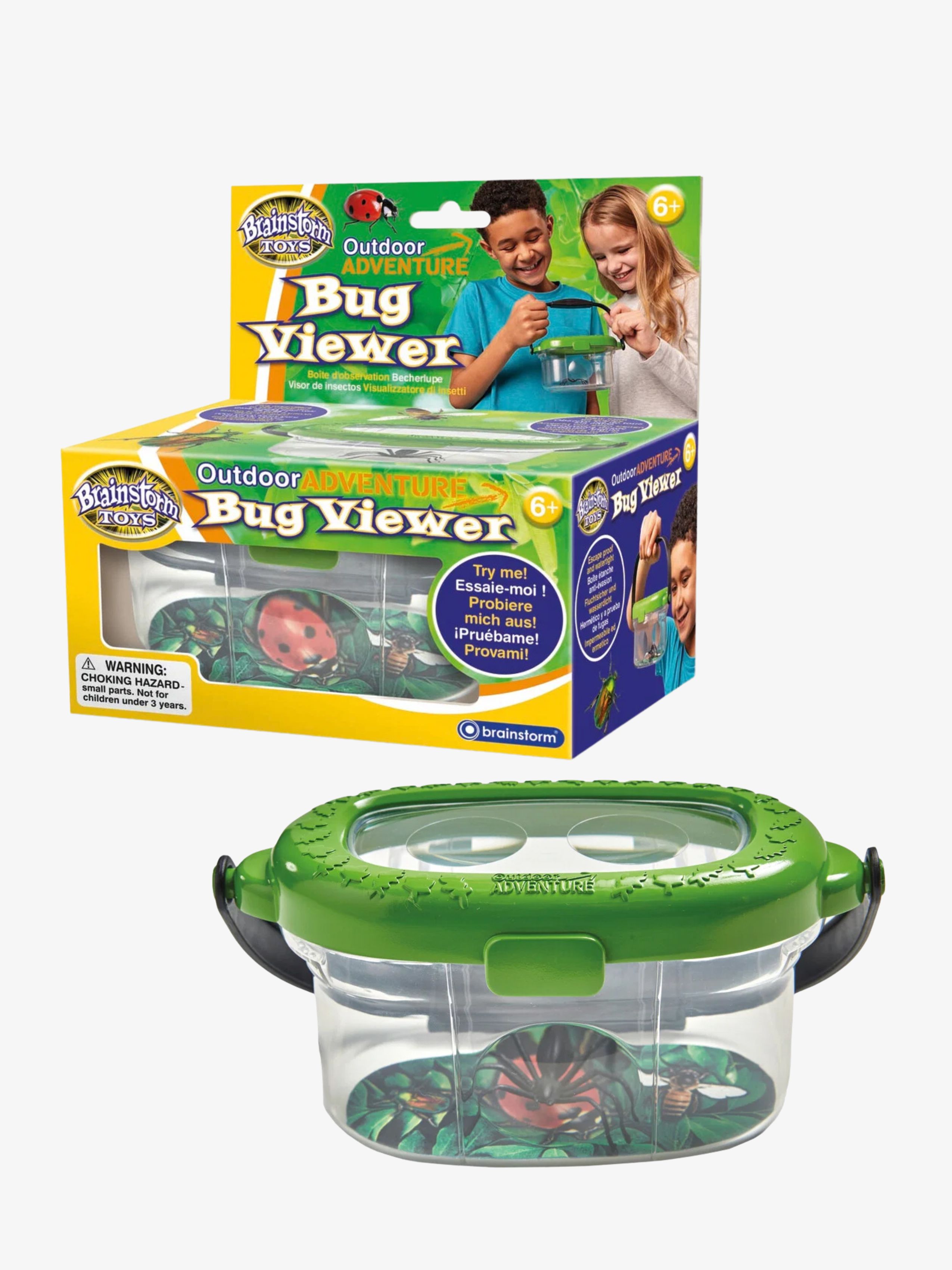 Brainstorm Outdoor Adventure Insektglas med Forstørrelsesglas