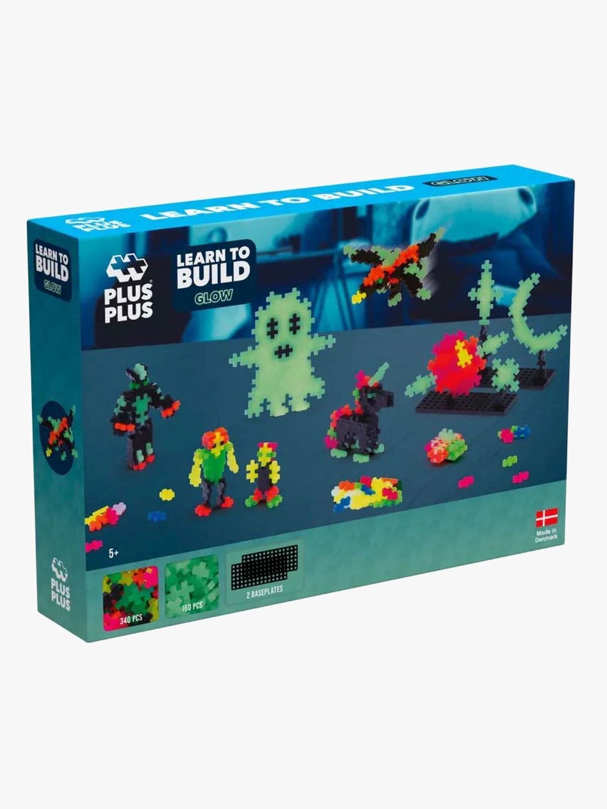 Plus-Plus Learn to Build Glow Byggesæt 500 Dele