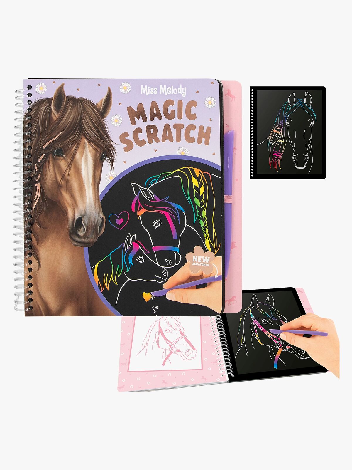 Miss Melody Magisk Scratch Book