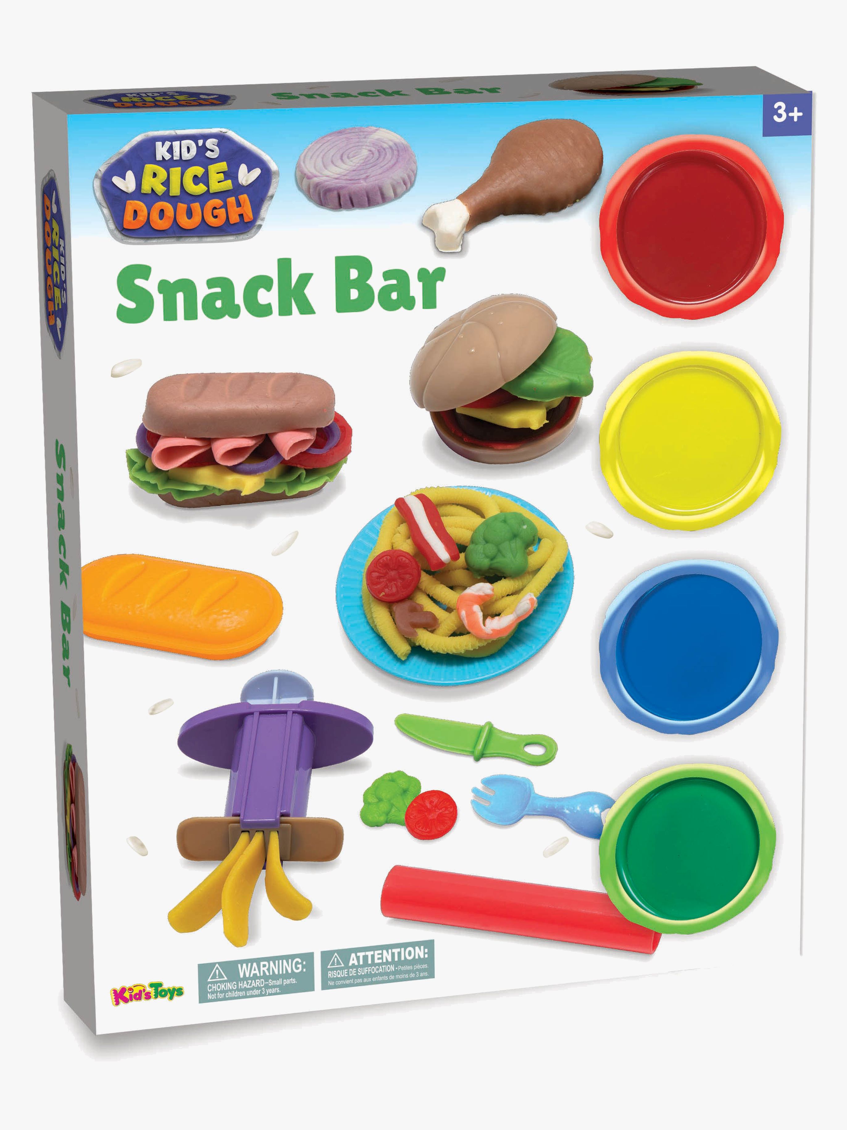 Kid's Rice Dough Snack Bar Modellervoks