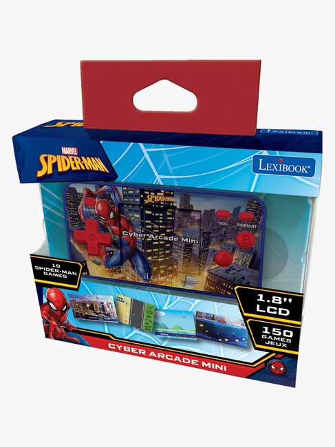Marvel Spider-Man Cyber Arcade Pocket, 150 Games Spillekonsol