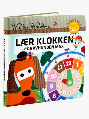 Wacky Wonders Bog - Lær om Klokken med hunden Max