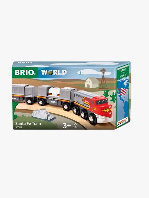 BRIO World 36089 Trains of the World Santa Fe Tog