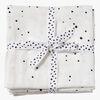Done By Deer Stofble Dreamy Dots 120x120 2-pak, White