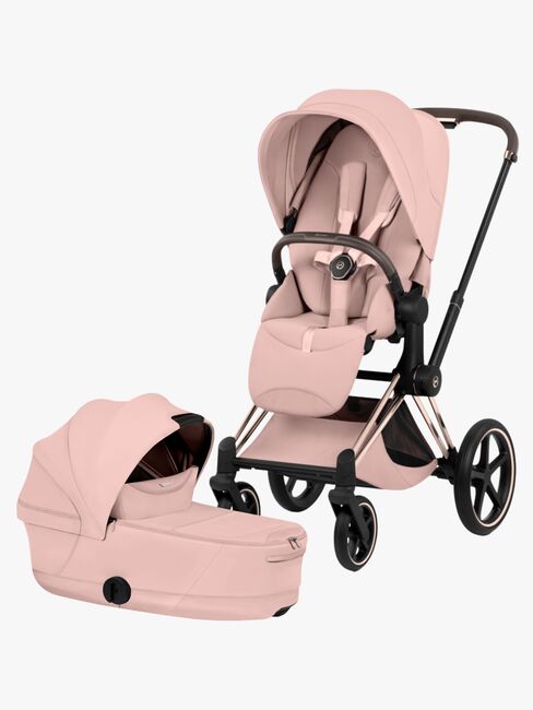Cybex PRIAM Style Duovogn, Rosegold/Peach Pink 915603.jpg