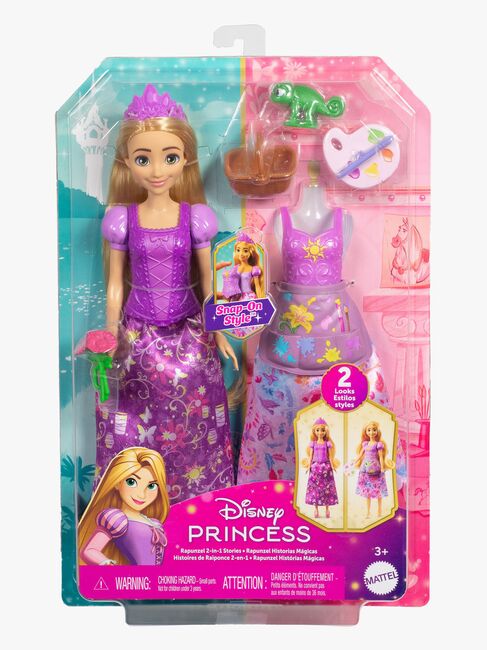 Disney Princess 2-i-1 Dukke Rapunzel