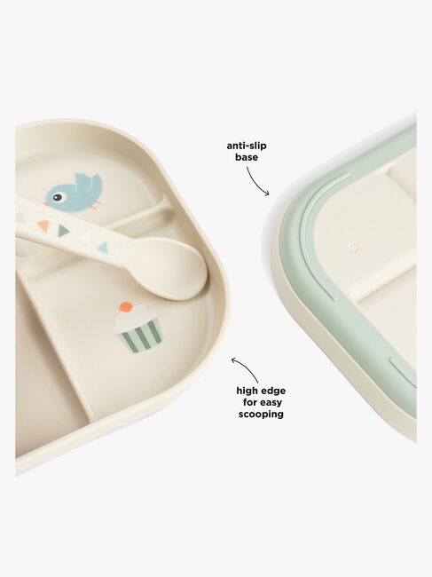 Done By Deer Celebration Foodie Tallerken Opdelt, Sand