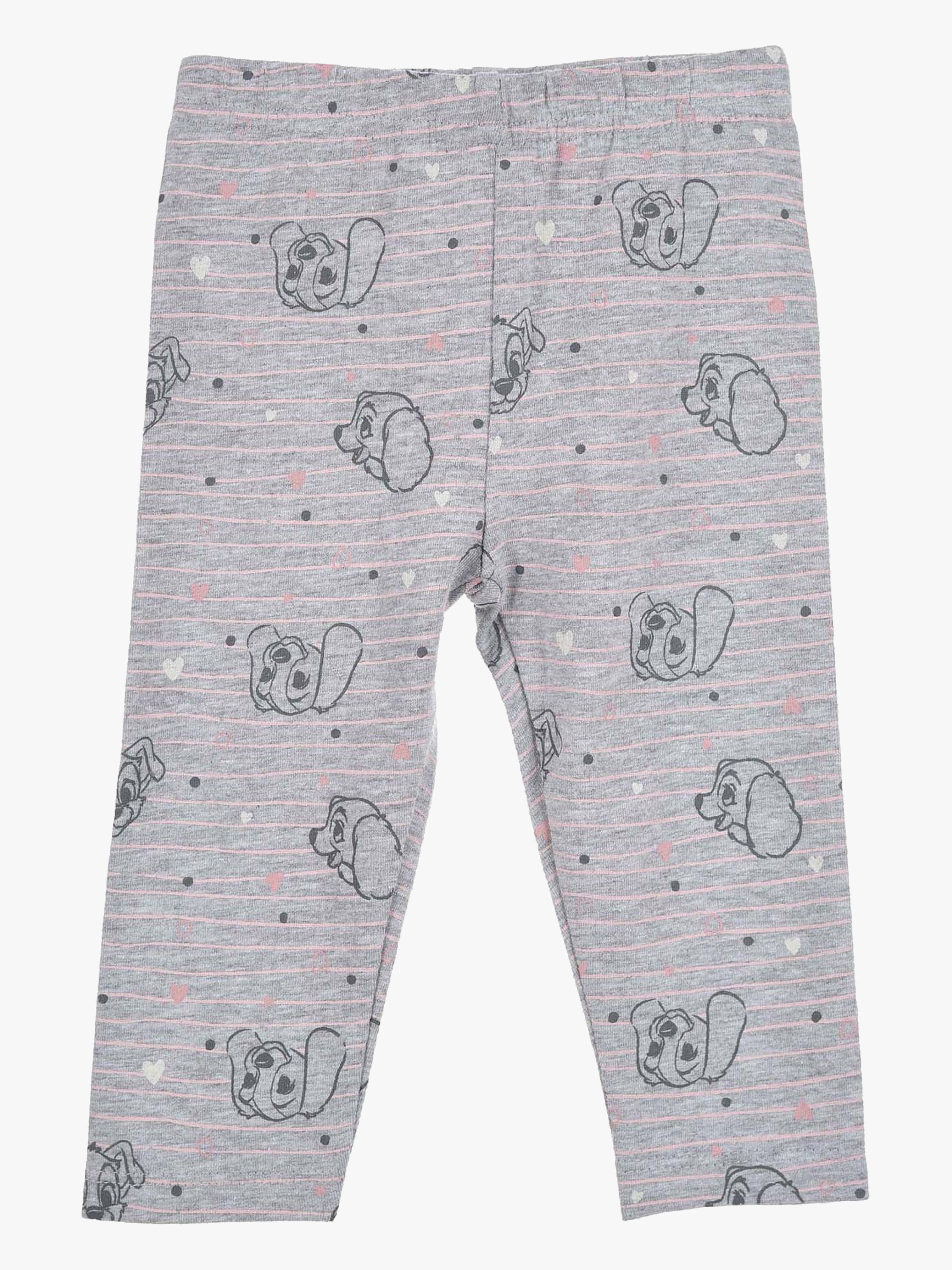 Disney Lady Og Vagabonden Leggings, Light Grey, 6 mdr.
