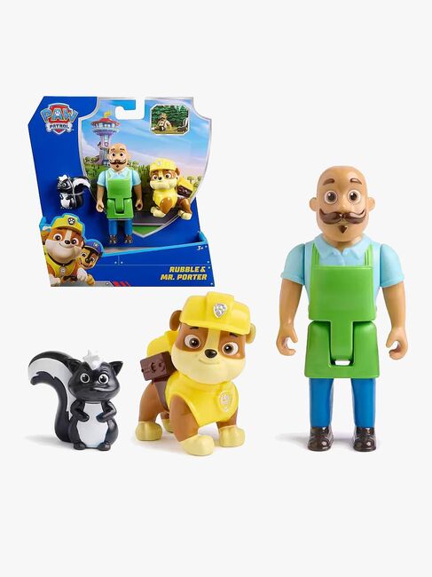 Paw Patrol Pakke med Figur - Rubble