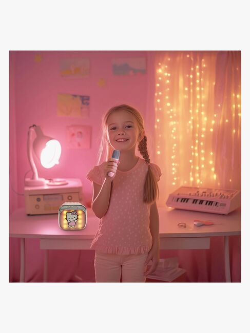 Hello Kitty Popsing Karaokesæt med LED-lys