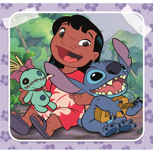 Disney Lilo & Stitch Puslespil 3x48