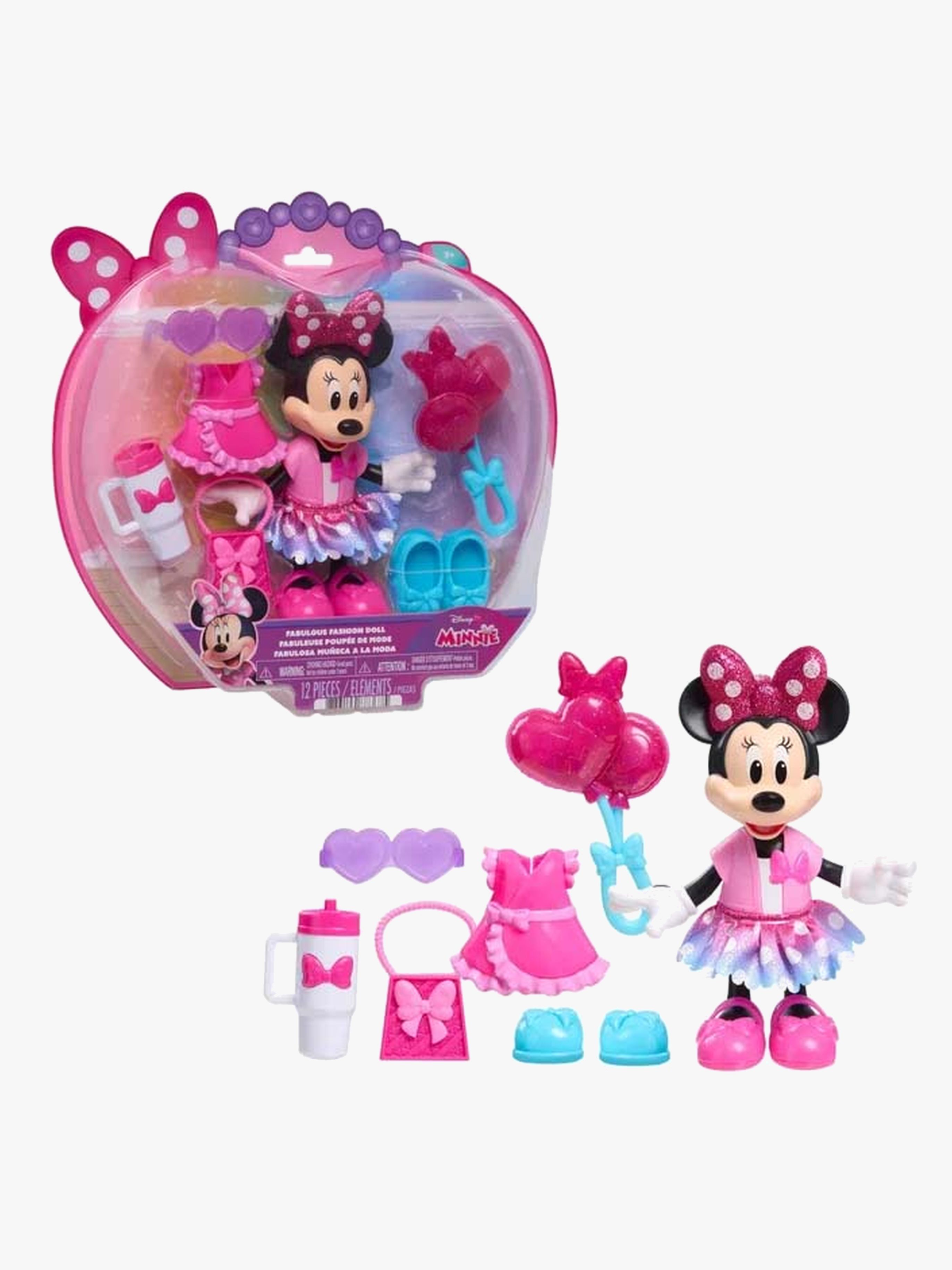 Disney Minnie Mouse Dukke Med Tilbehør