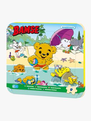 Bamse Verdens Stærkeste Bjørn Puslespil 9 Brikker
