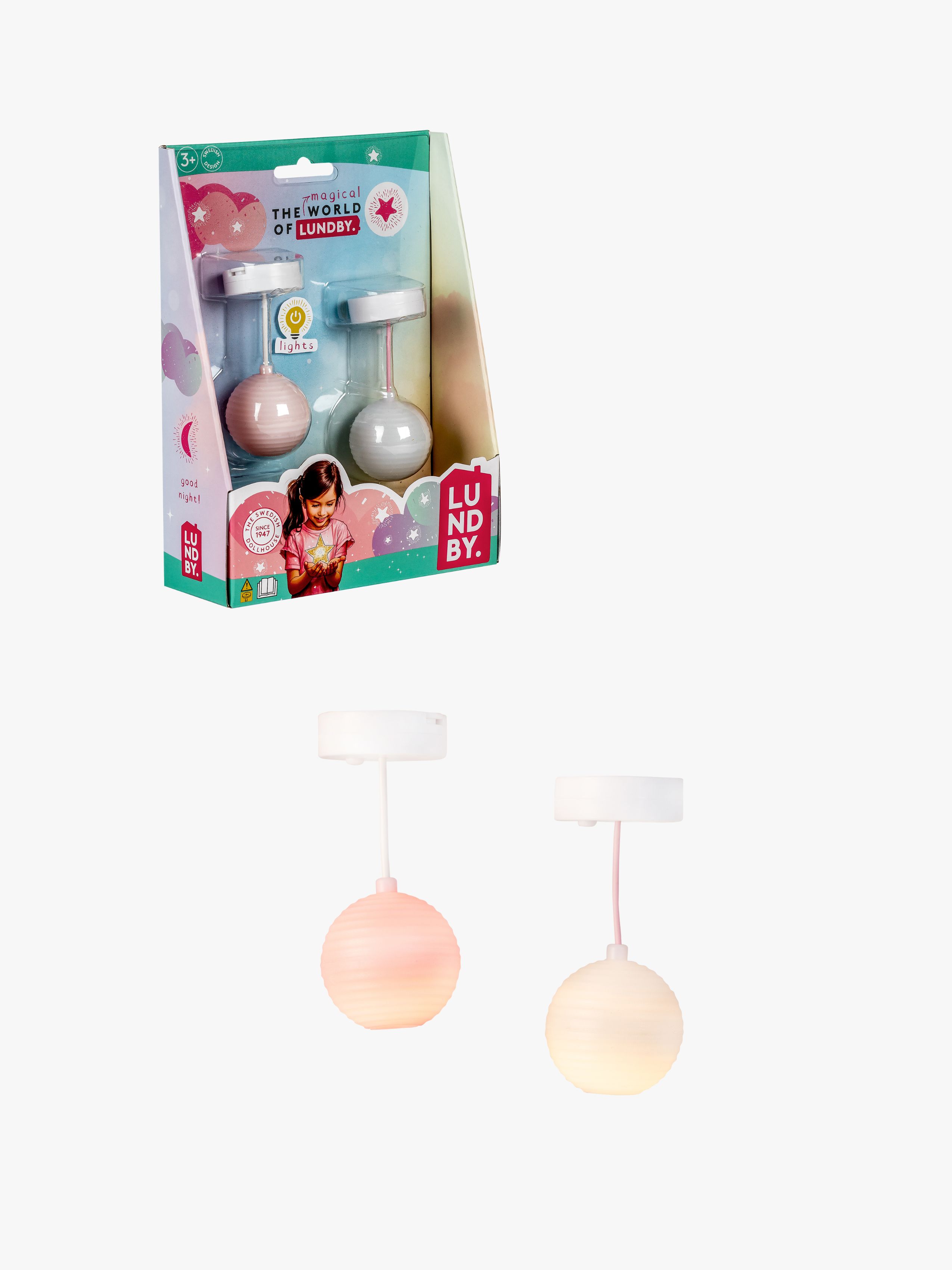 Lundby Dukkehustilbehør Rislamper, Børnelampe