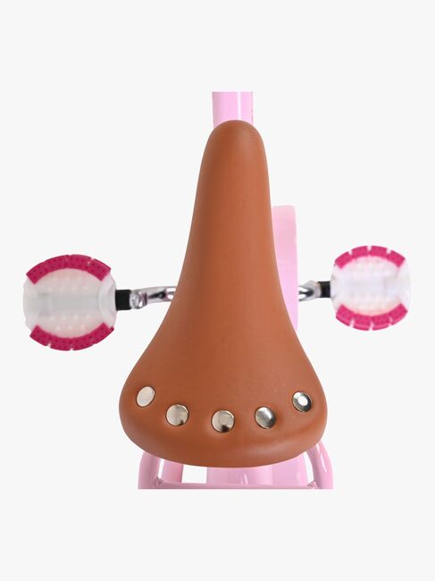 Volare Excellent Cykel med Kurv 14 Tommer, Pink