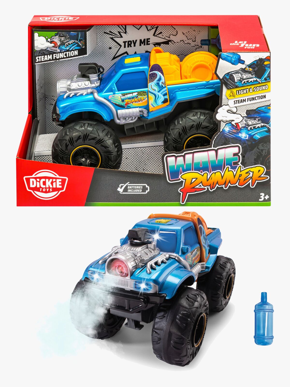 Dickie Toys Wave Runner Monster Truck