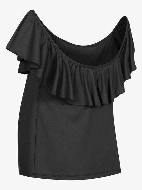 Saltabad Carmen Tankini Top, Sort