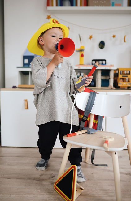 Small Foot Rygsæk Brandmand