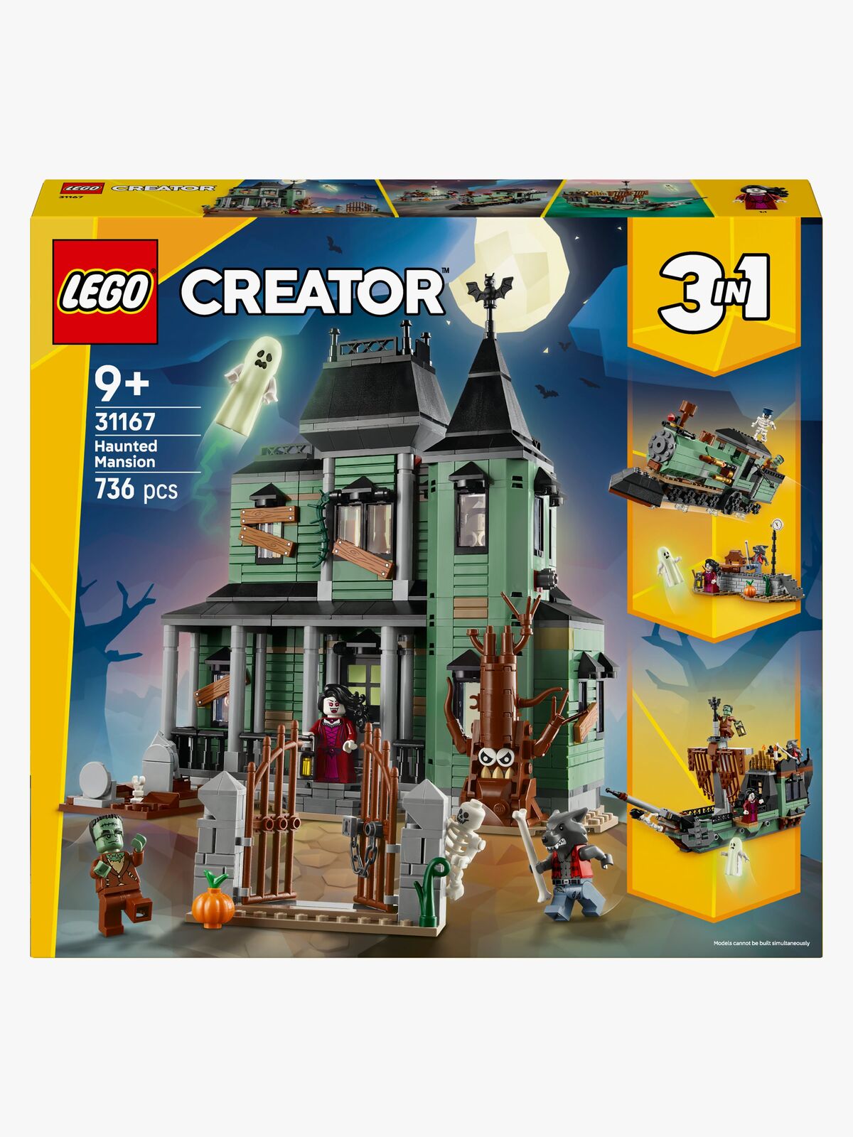 LEGO Creator 31167 Hjemsøgt palæ