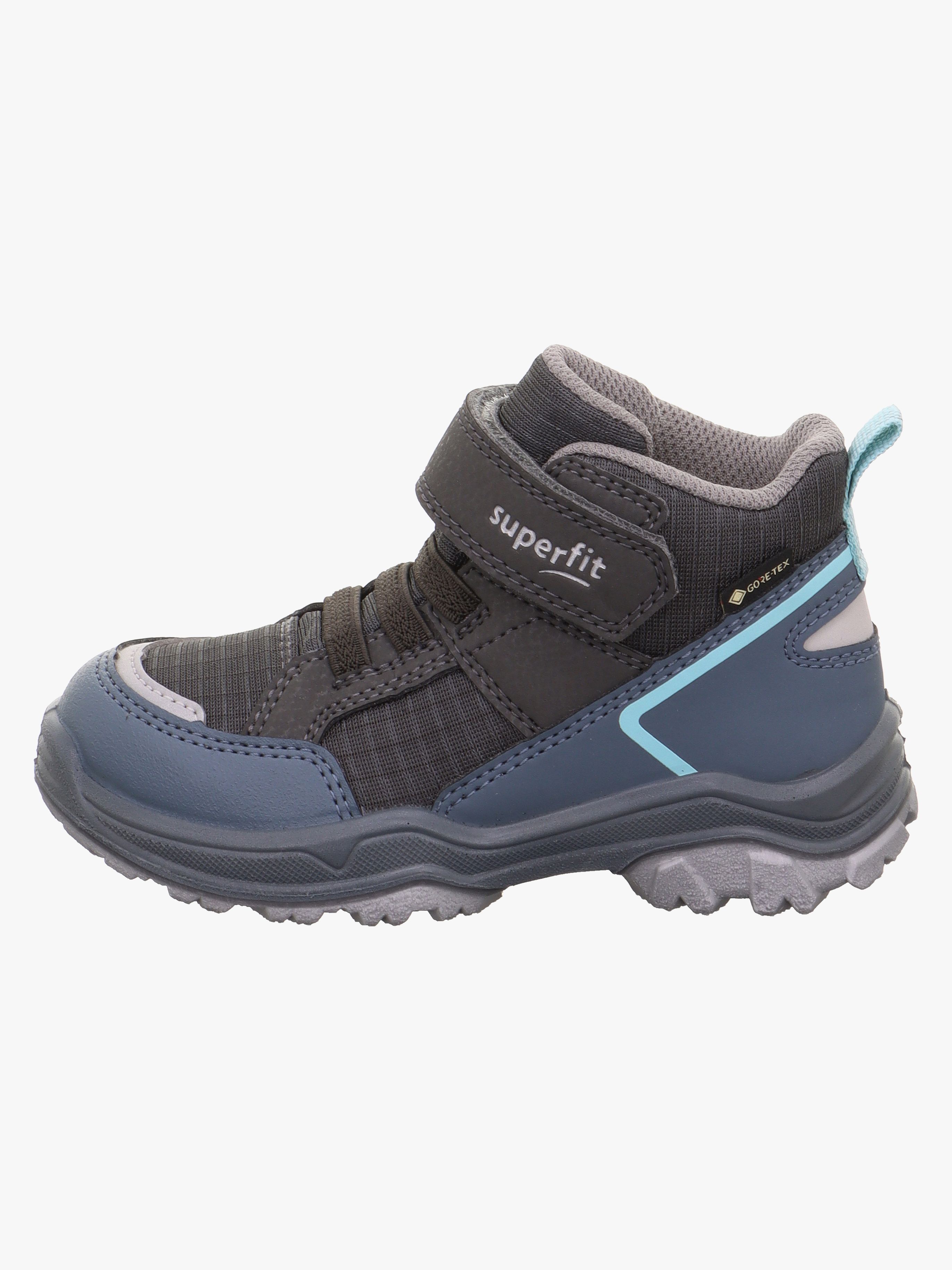Superfit Jupiter GTX Vandtætte Mid Sneakers, Grey/Blue