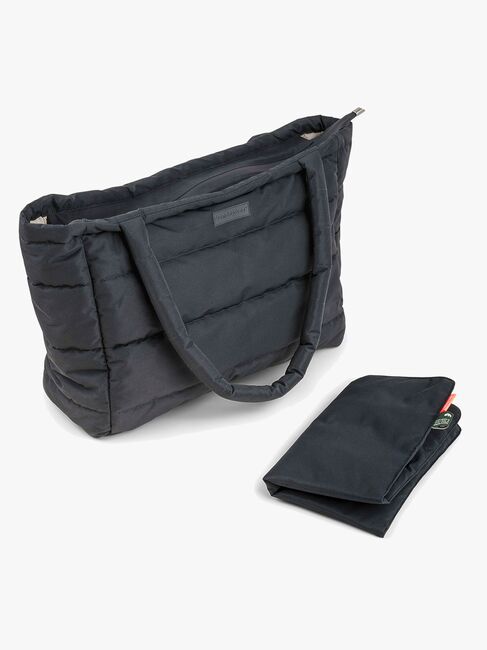 Done By Deer Quiltet Tote Pusletaske, Sort