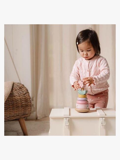 Little Dutch Fairy Garden Rocking Ring Stablelegetøj Træ