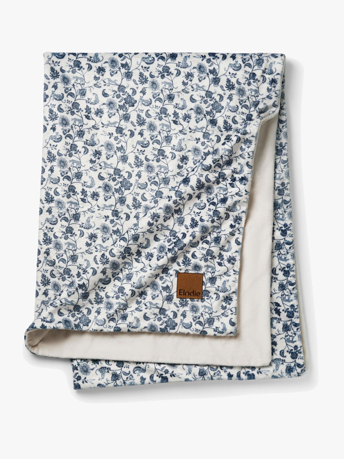 Elodie Pearl Velvet Tæppe, Garden Leo Toile