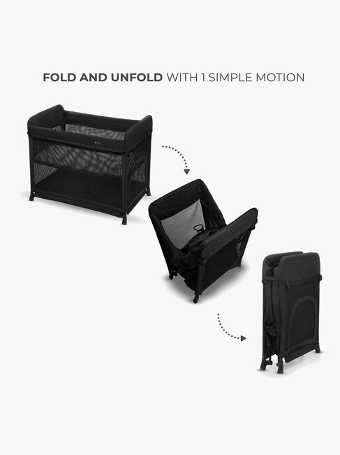 Kinderkraft Moon Dream Weekendseng, Sort