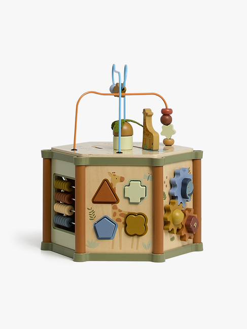 Alice & Fox Aktivitetslegetøj Heksagon Safaridyr