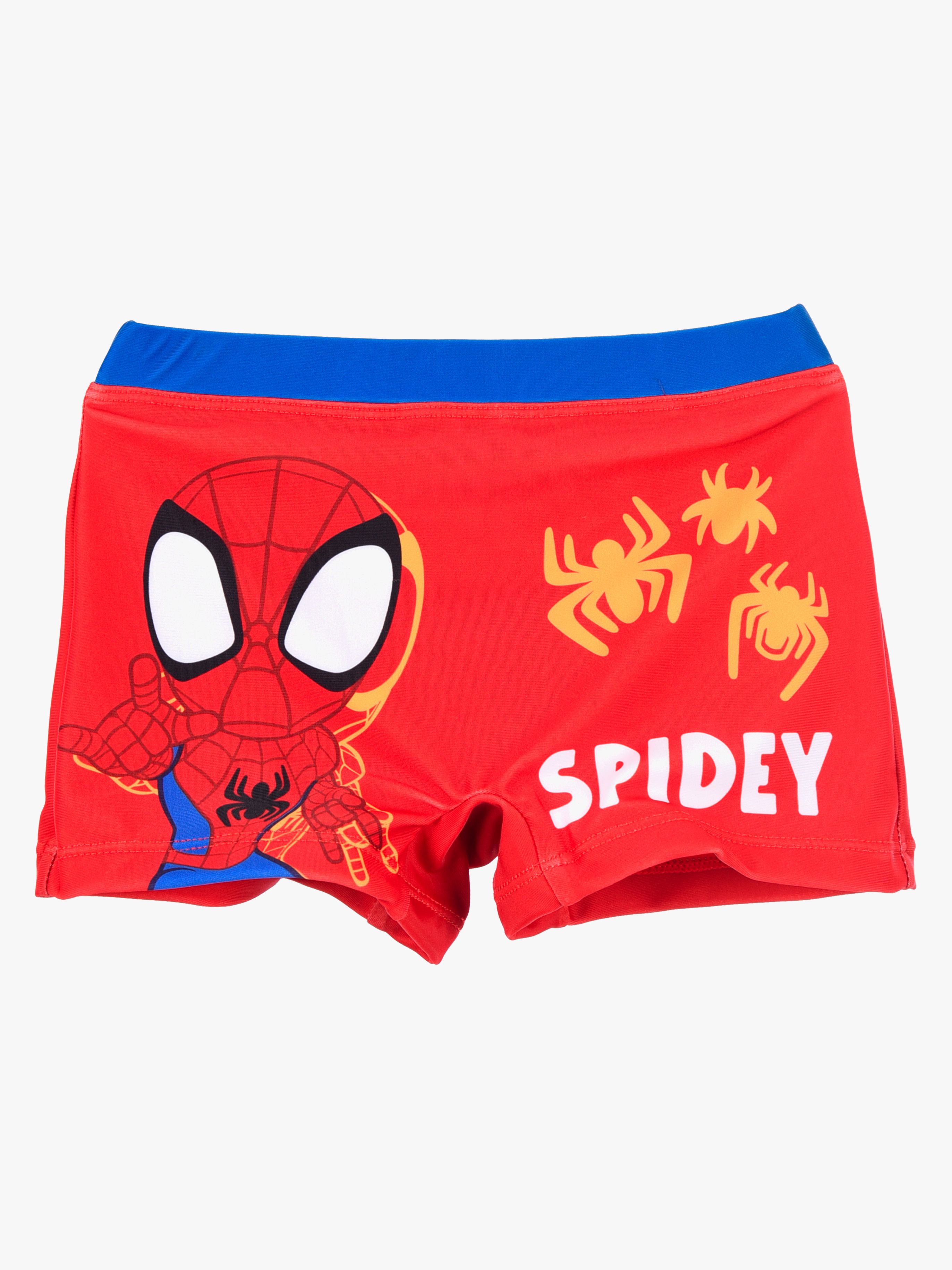 Spidey And His Amazing Friends Badeshorts, Rød, 104-110