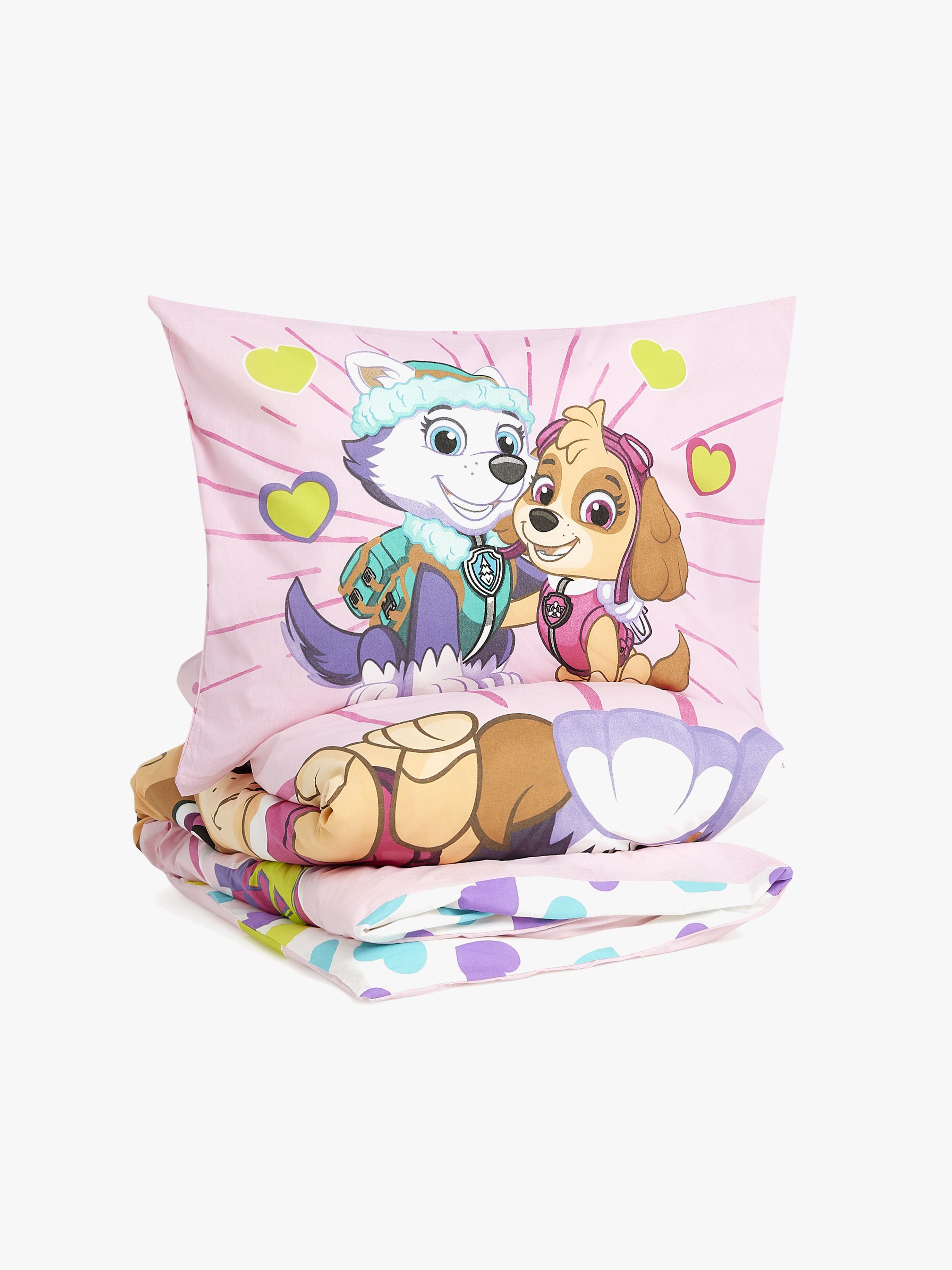 Paw Patrol Sengesæt 150x210, Pink