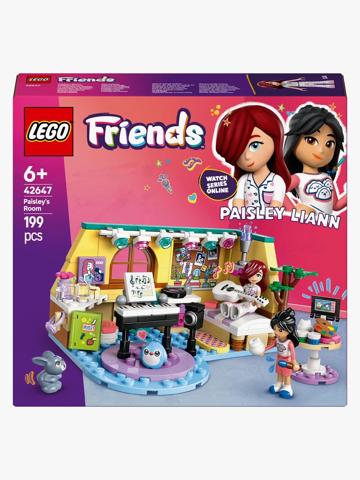 LEGO Friends 42647 Paisleys værelse
