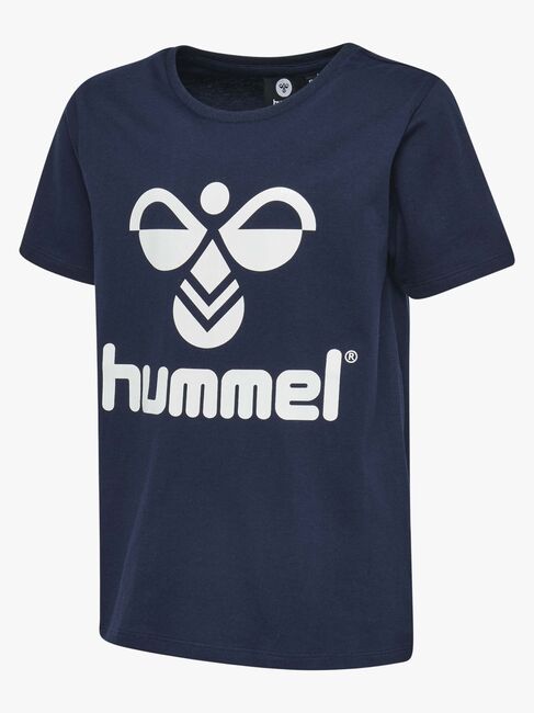 Hummel Tres T-shirt, Black Iris
